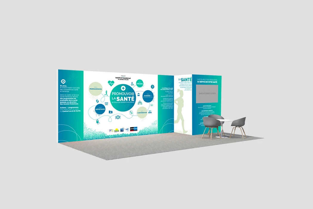 Création de stands professionnels pour salons, événements et expositions